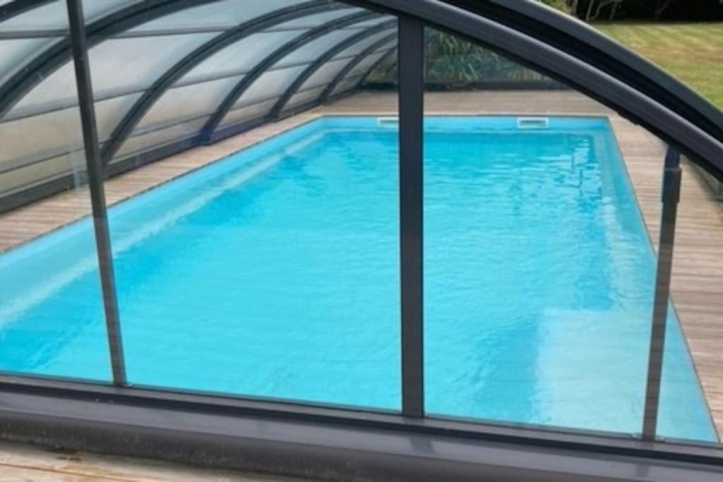 Le Gite Marie-Galante : Belle Maison D'Hotes Avec Acces Piscine En Ete Lanmeur Eksteriør billede