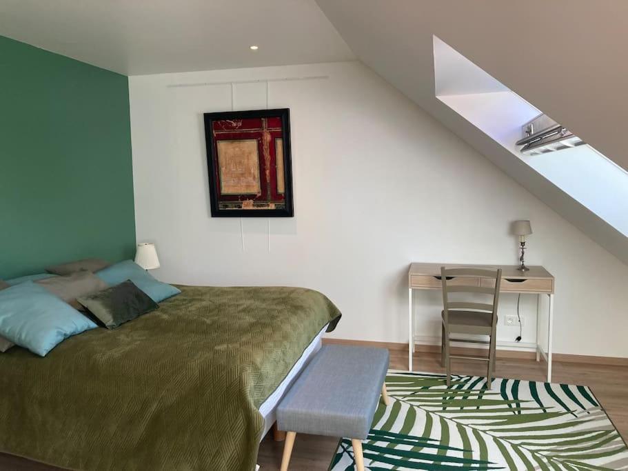 Le Gite Marie-Galante : Belle Maison D'Hotes Avec Acces Piscine En Ete Lanmeur Eksteriør billede