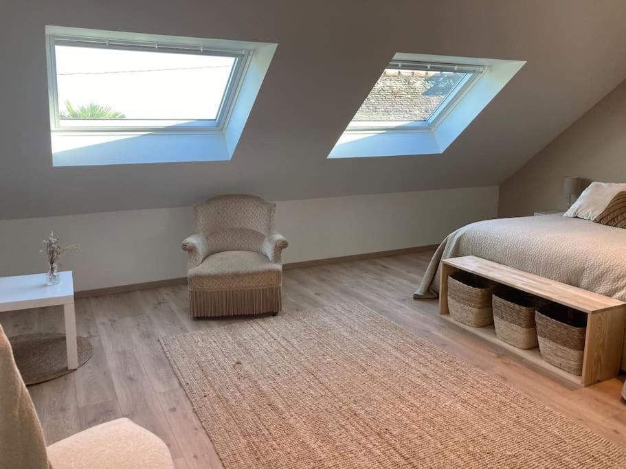 Le Gite Marie-Galante : Belle Maison D'Hotes Avec Acces Piscine En Ete Lanmeur Eksteriør billede